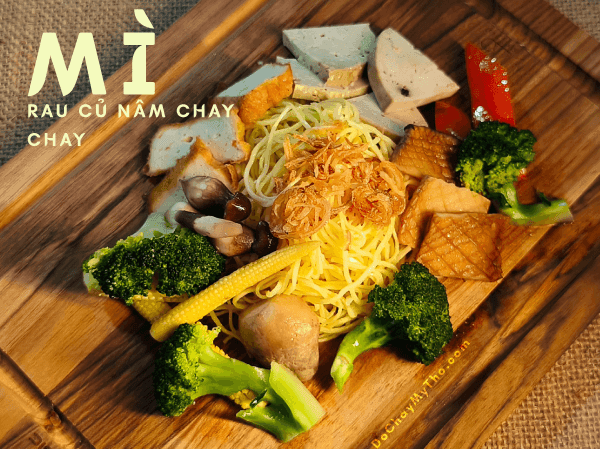 mi xao rau cu chay mon an do chay chi 10